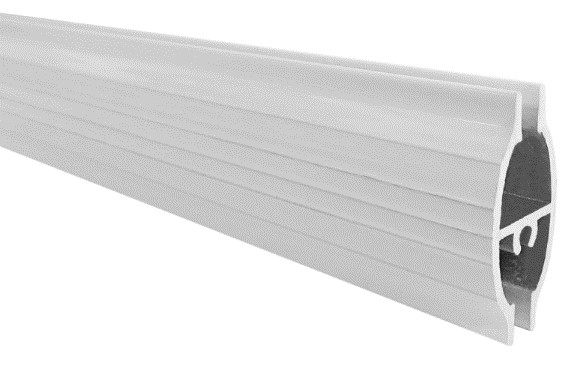 PERFIL BOTTOM RAIL OVAL
