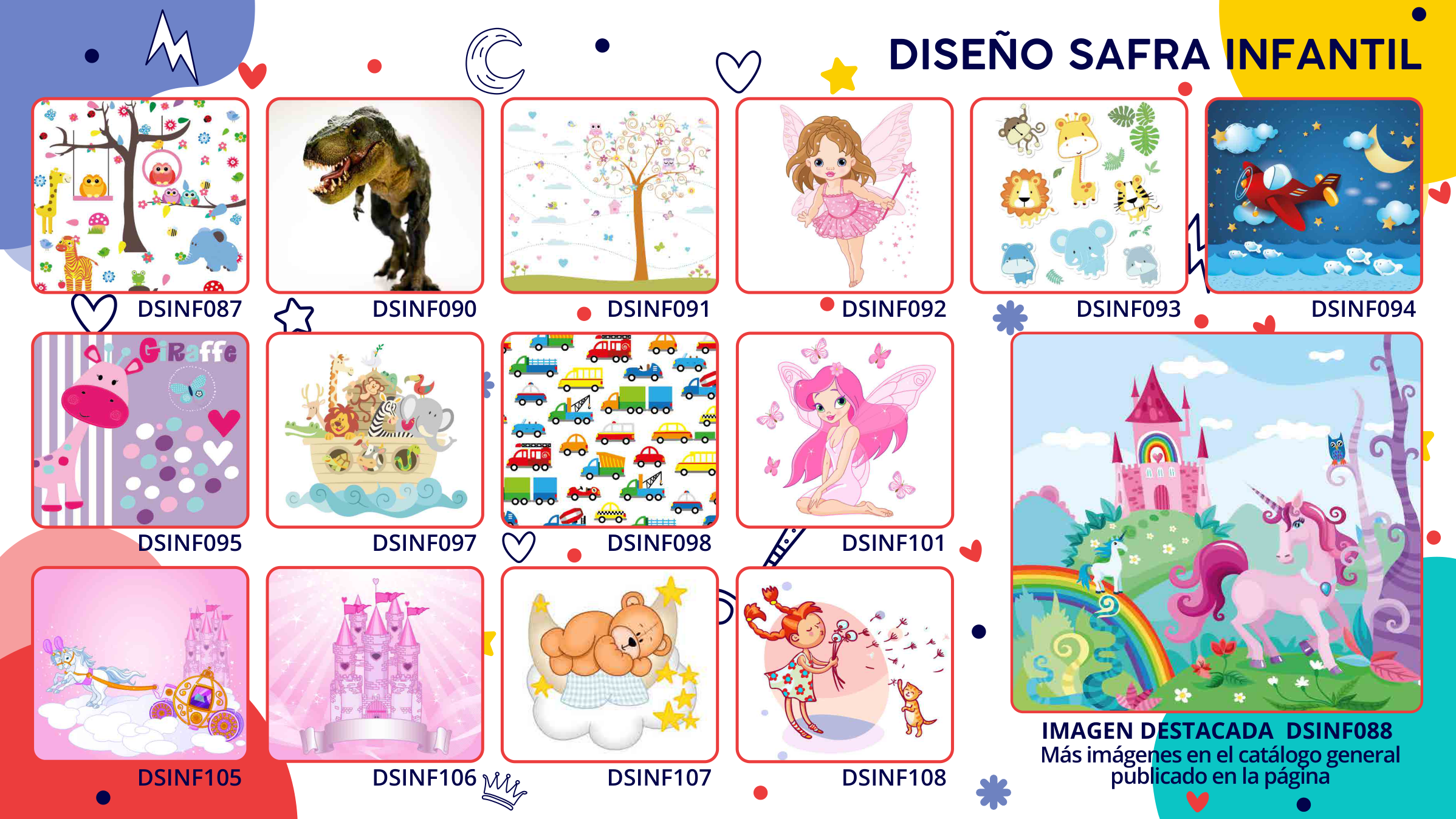 Catálogo Infantil — diseños DSINF