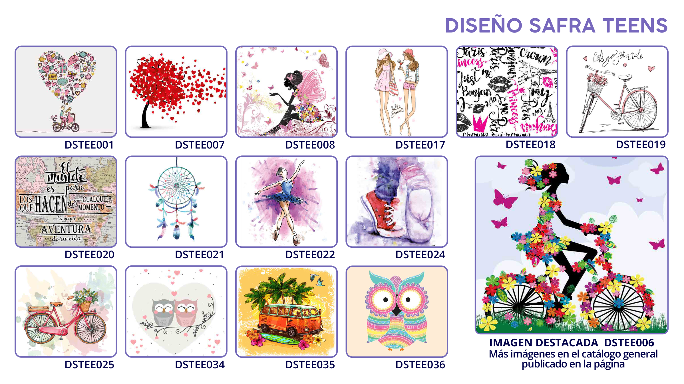 Catálogo Teens — diseños DSTEE