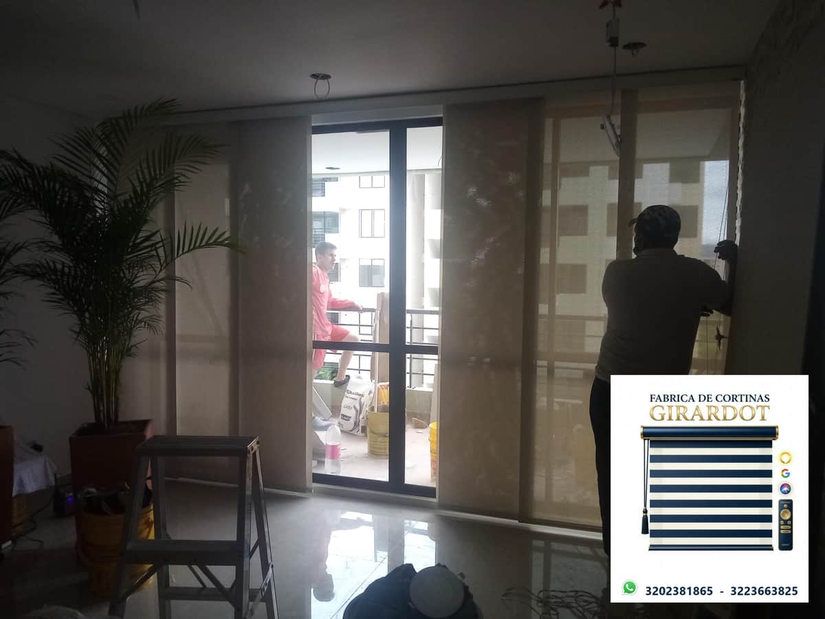 Instalación Panel Japonés
