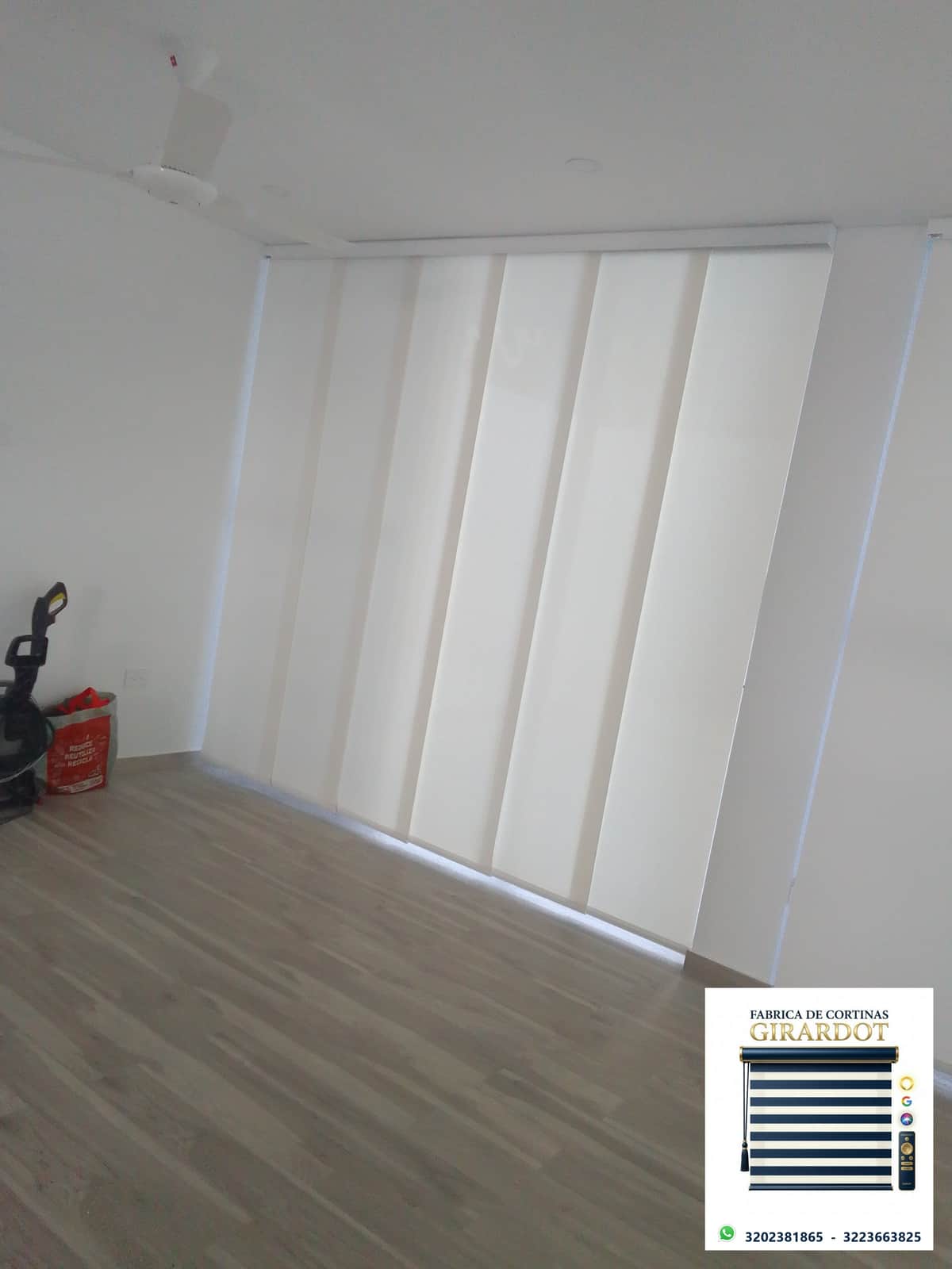 Instalación Panel Japonés