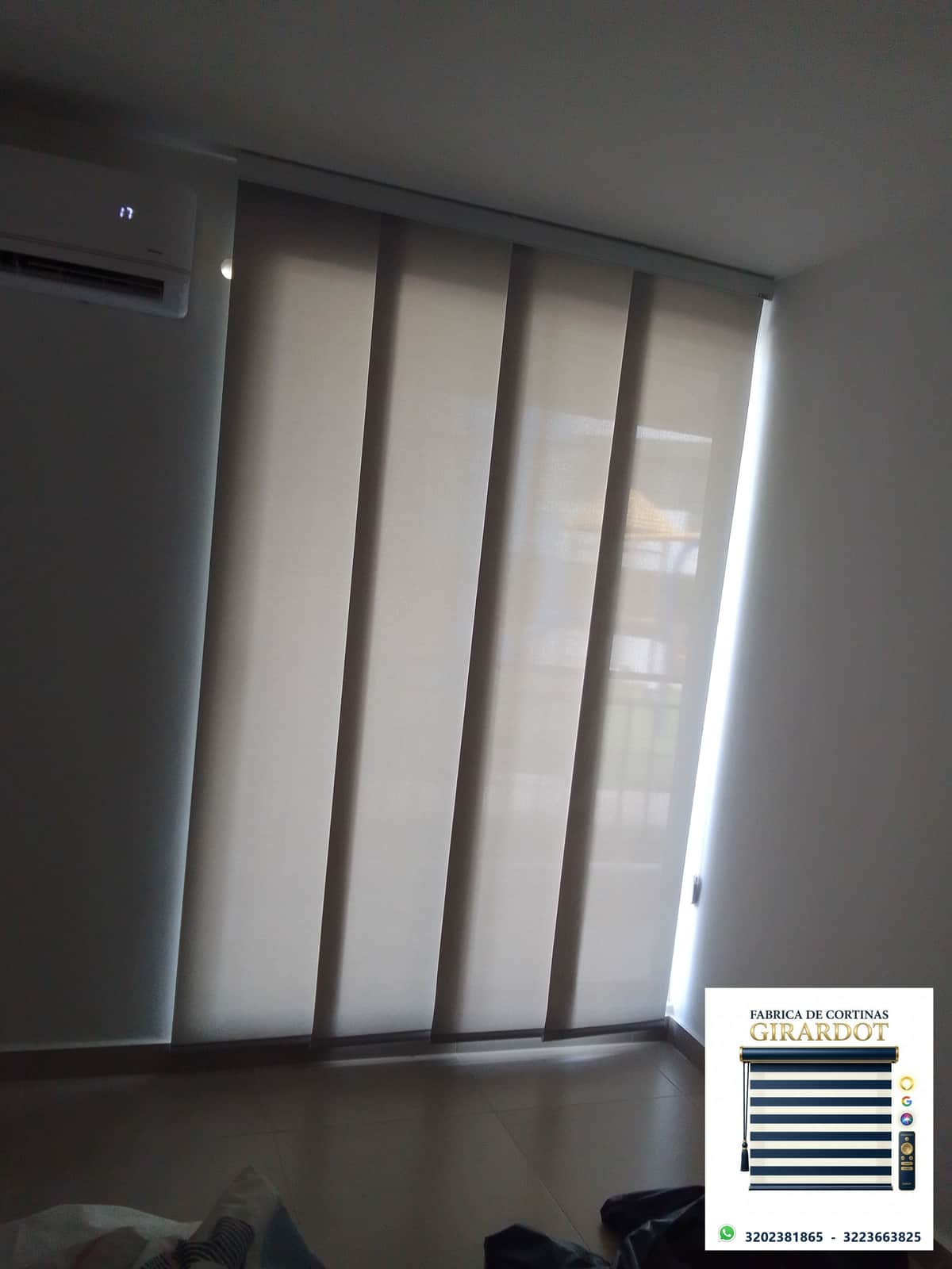 Instalación Panel Japonés