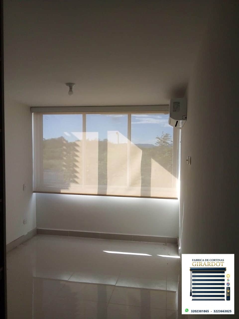 Instalación screen solar