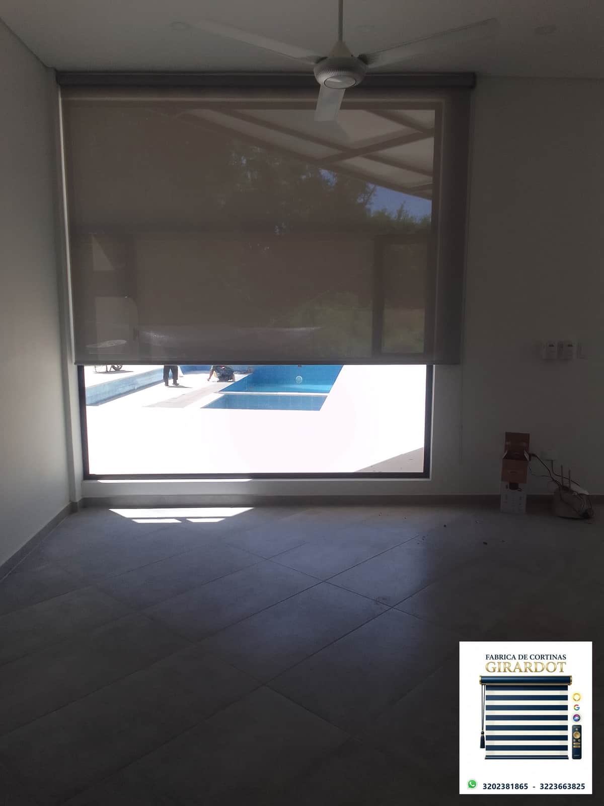 Instalación screen solar