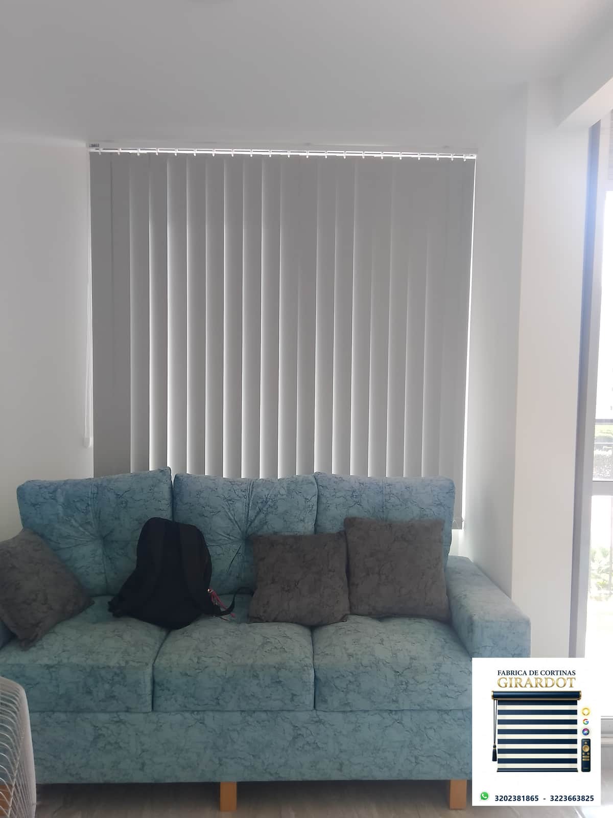 Instalación Persiana Vertical