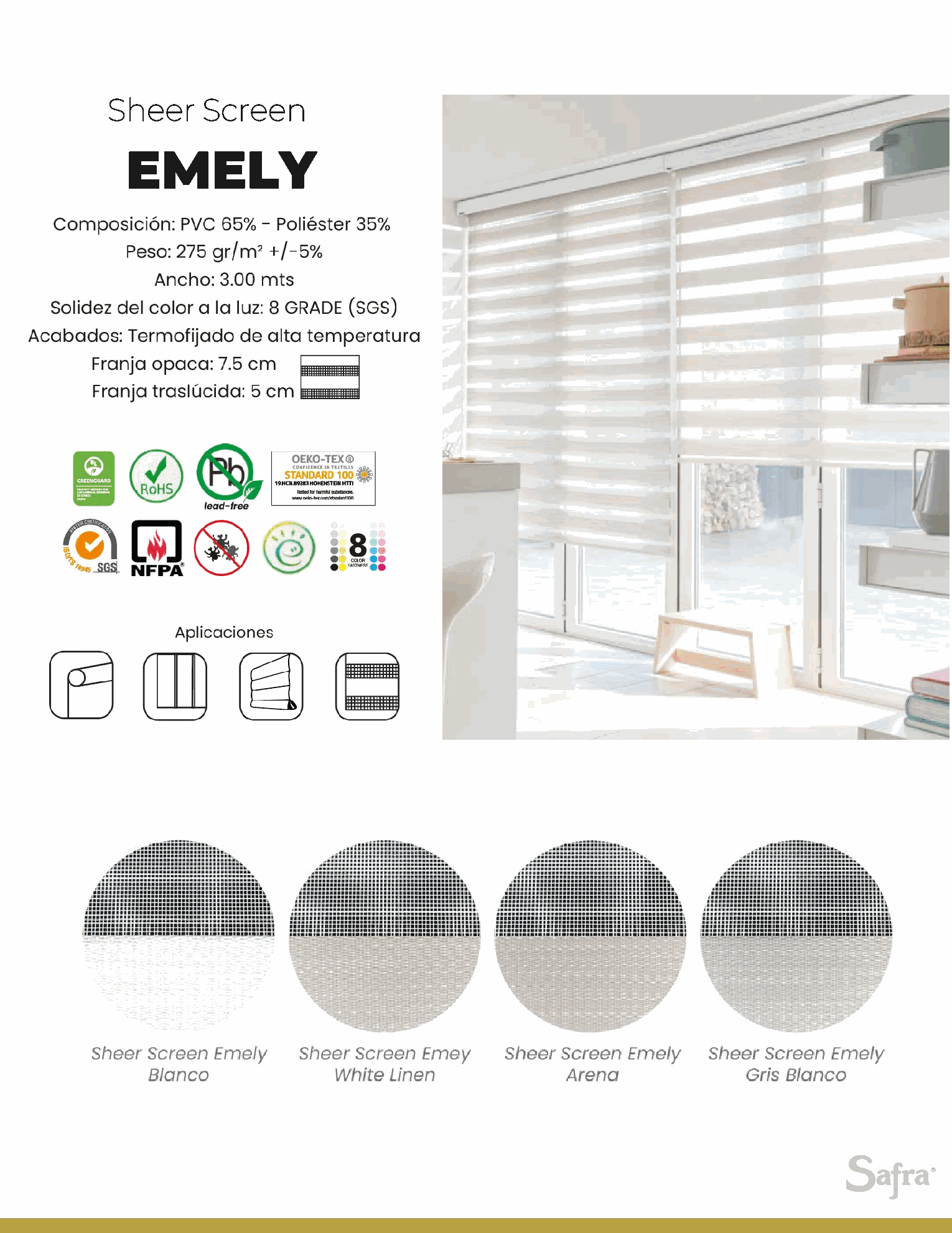 Sheer Screen Emely
